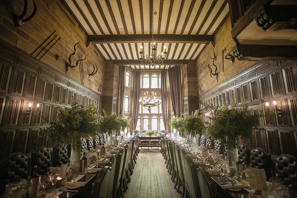 WEB - Highgate House Wedding - Baronial Hall - Wedding Breakfast ##Photographer - Lee Glasgow##.jpg