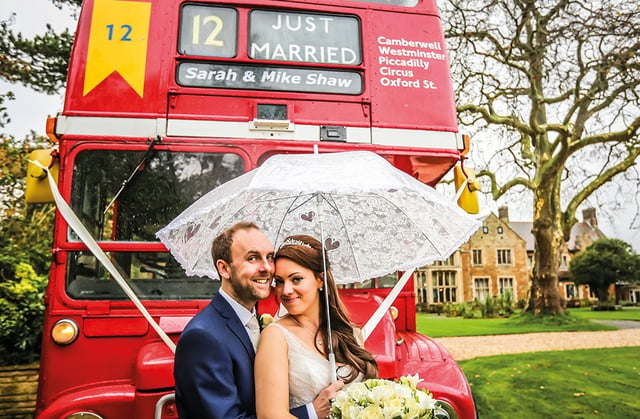 WEB - Highgate House Wedding - Couple Bus ##Photographer - Andy Doherty##.jpg